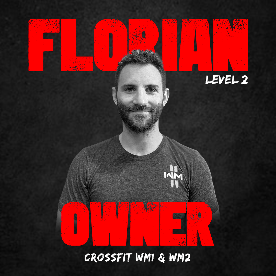 Florian Thin, gérant de CrossFit War Machine